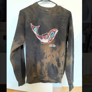 Vintage Bleached Brown Sweatshirt